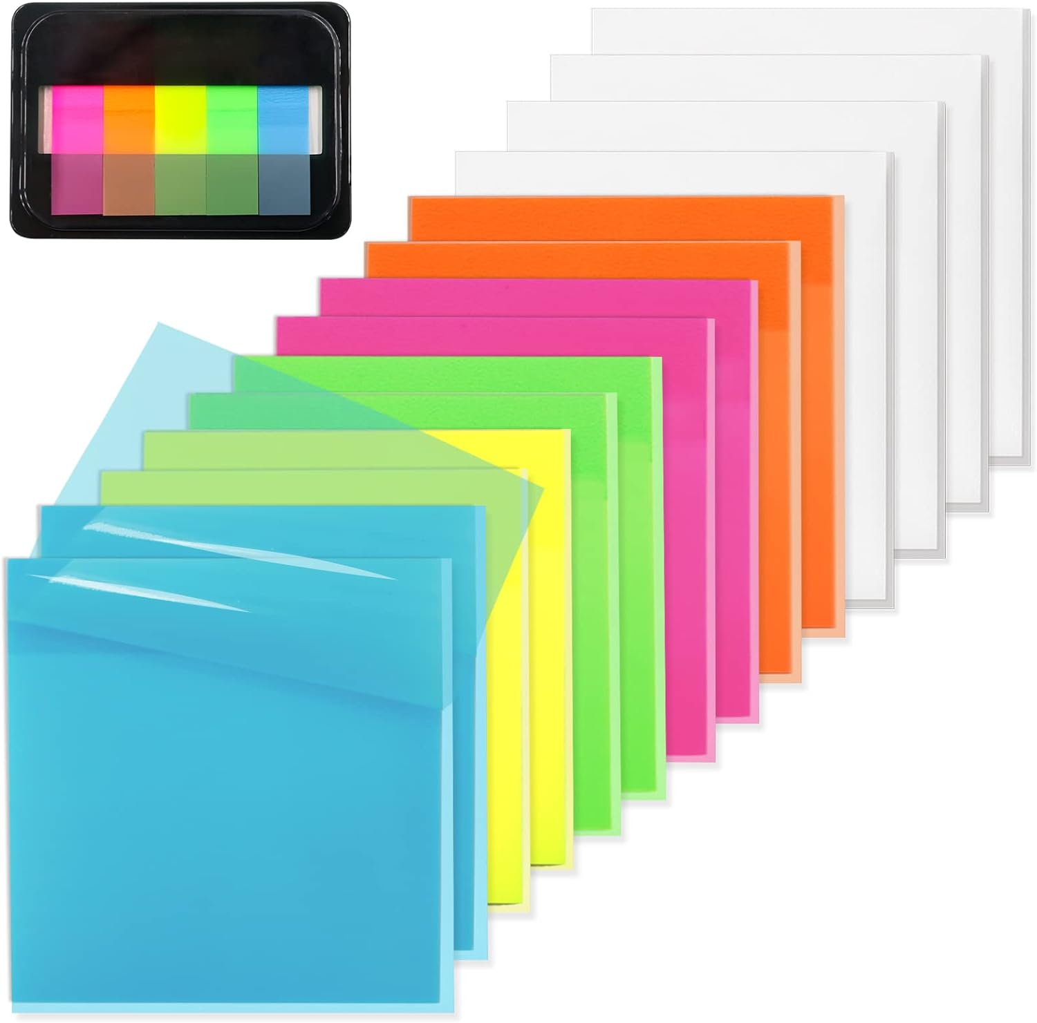 Transparent Sticky Notes (50 Sheets)